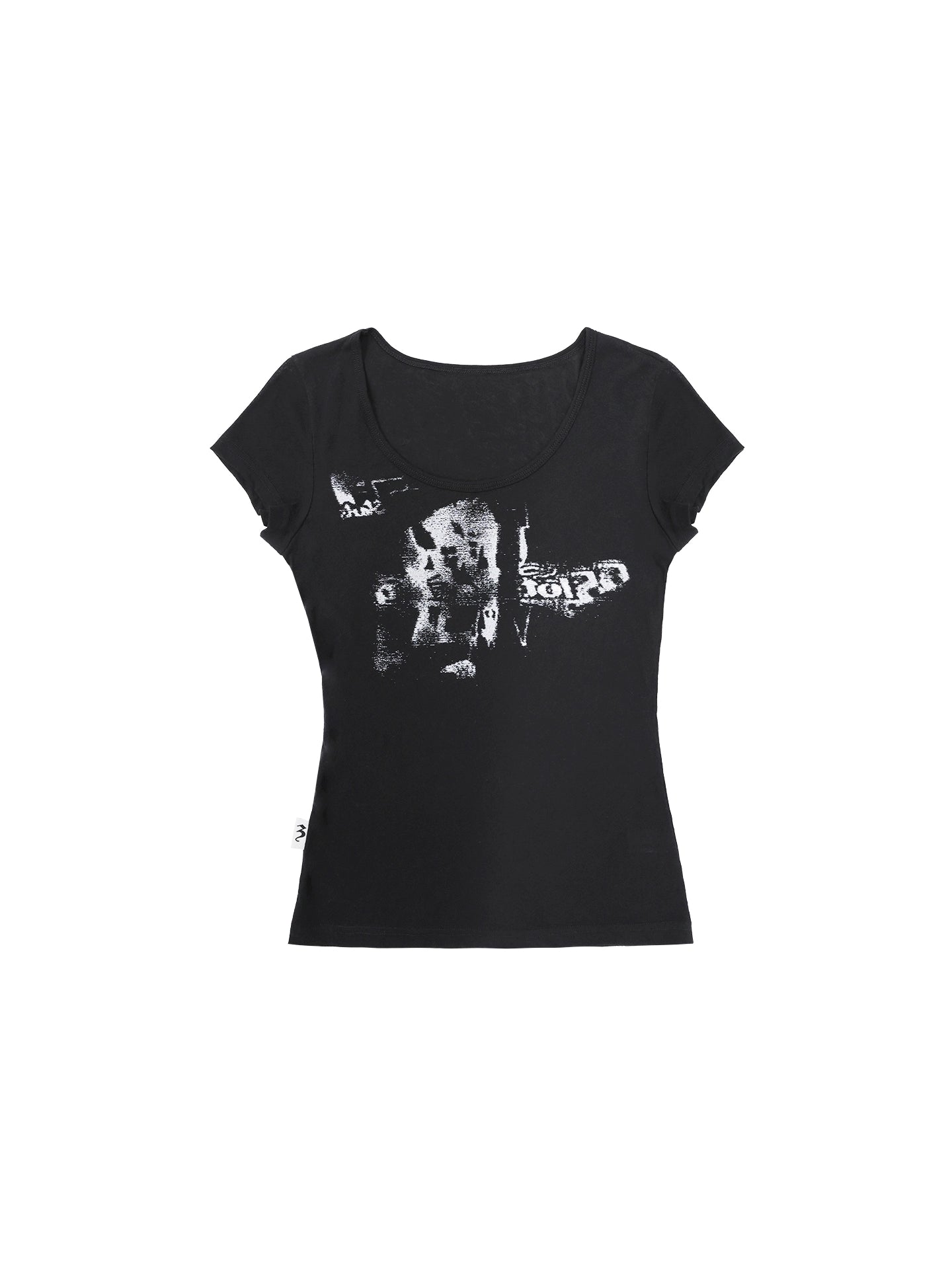 PUNK GRAFFITI TIE WAIST TEE