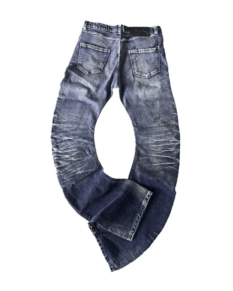 ICE BLUE WHISKER CUTLASS JEANS