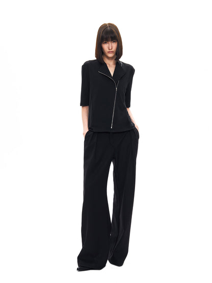 SHADOW PANEL SHORT SHIRT