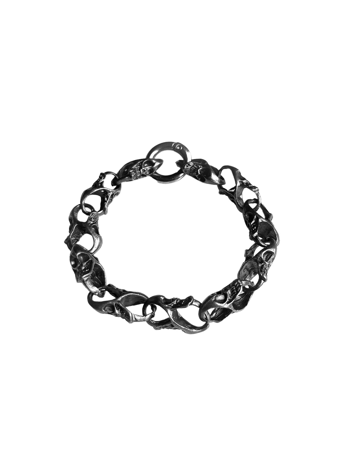 DARK SKULL LINK BRACELET