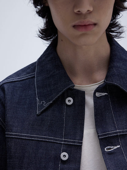 13.5OZ SELVEDGE DENIM JACKET