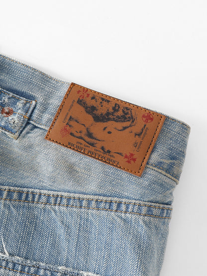MELANCHOLY PARIS BUCKLE JEANS