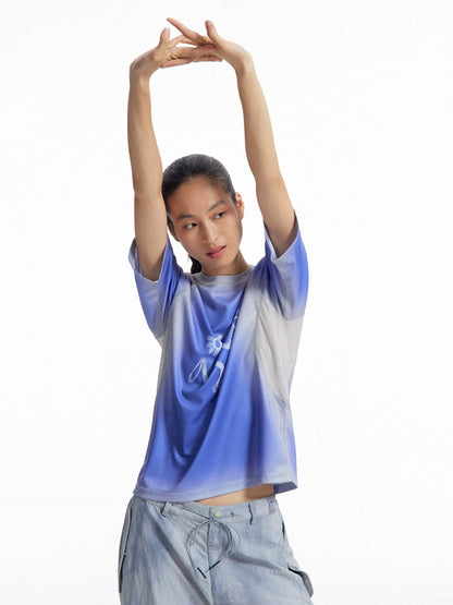 RUNNING TAIJI MESH SPORTS TEE