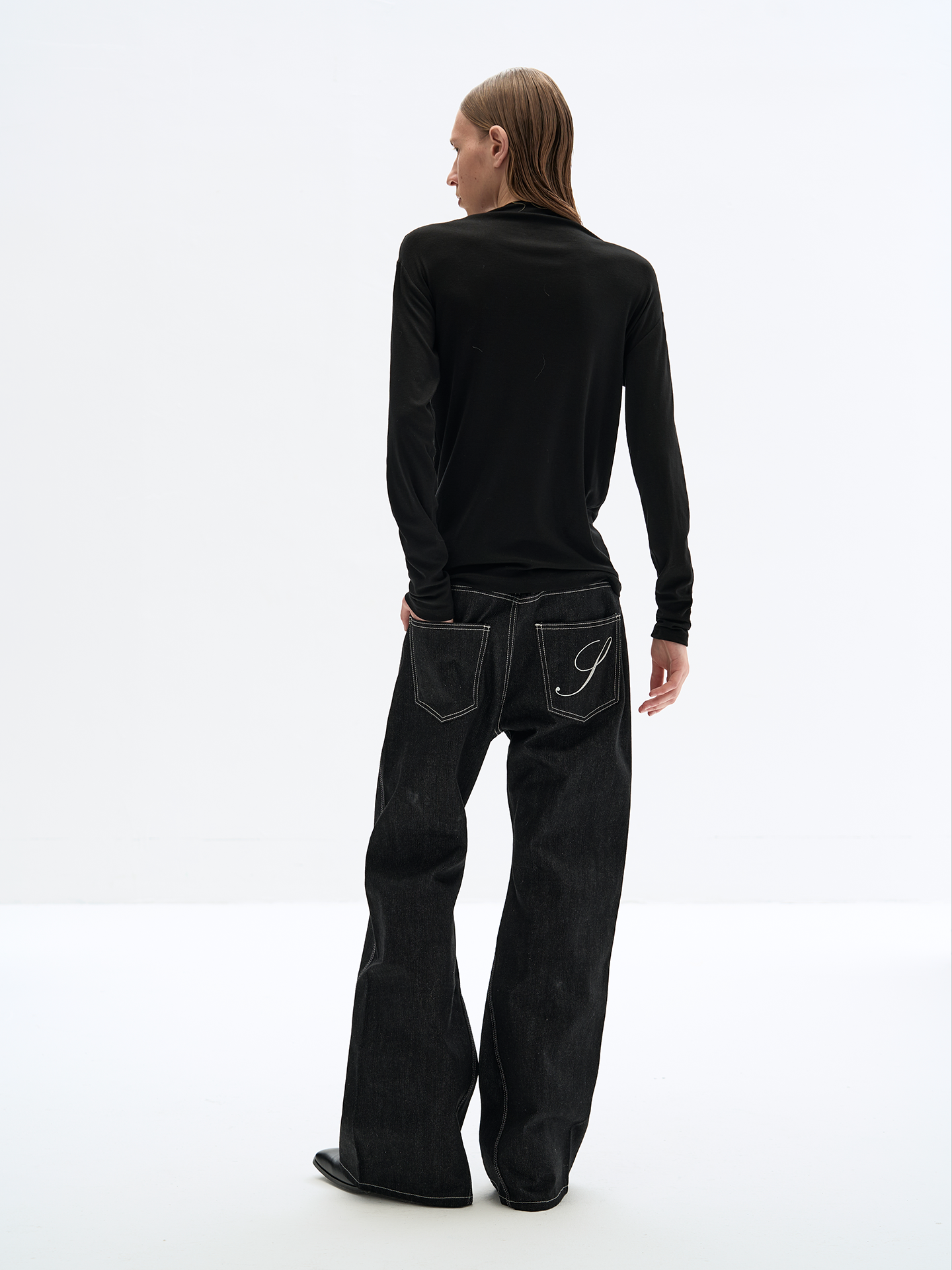 TENCEL MERINO SLIM LONG TEE