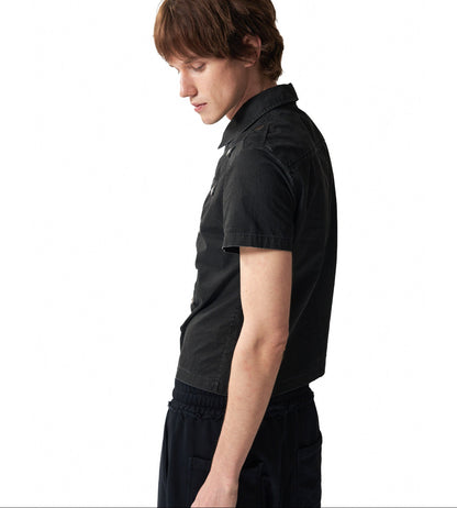 EPAULETTE RIVET ZIP TOP