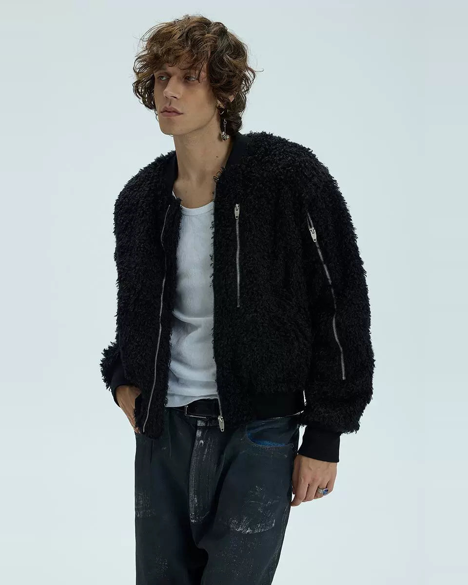 HEAVYWEIGHT FUR FLEECE JACKET