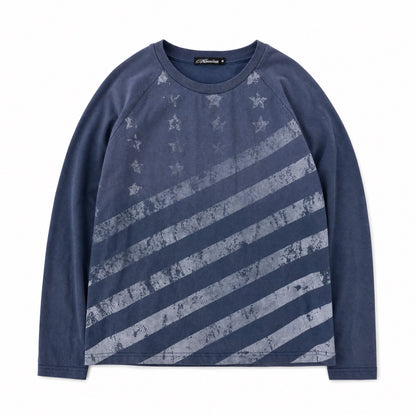 FADED NAVY STAR LONGSLEEVE