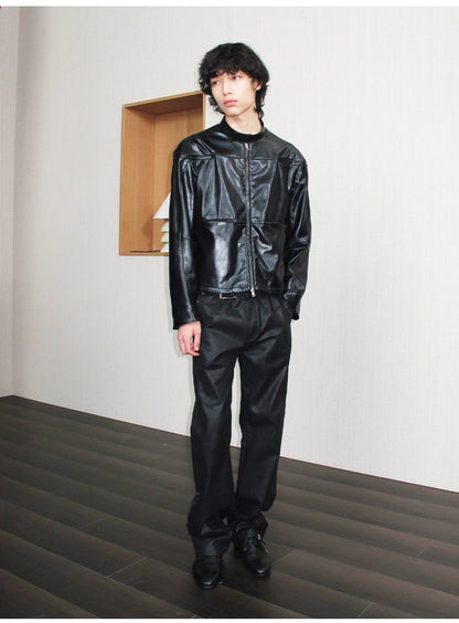 BLACK WAX INDUSTRIAL STUDDED JEANS