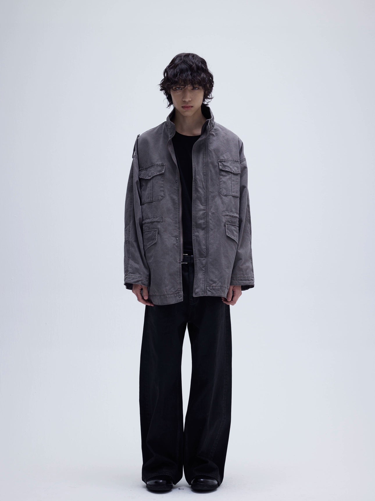 DISTRESSED RIPPLE M65 JACKET