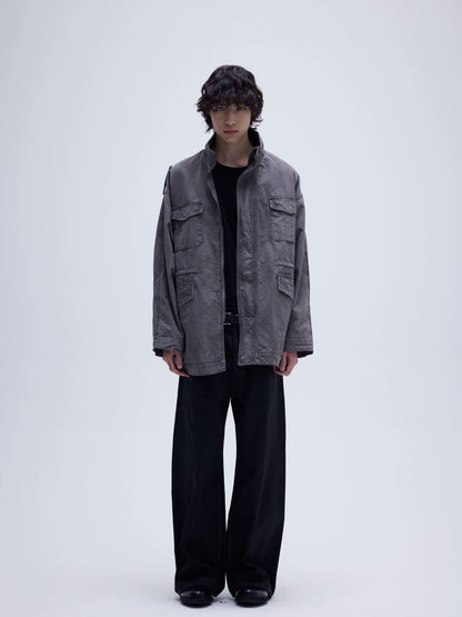 DISTRESSED RIPPLE M65 JACKET