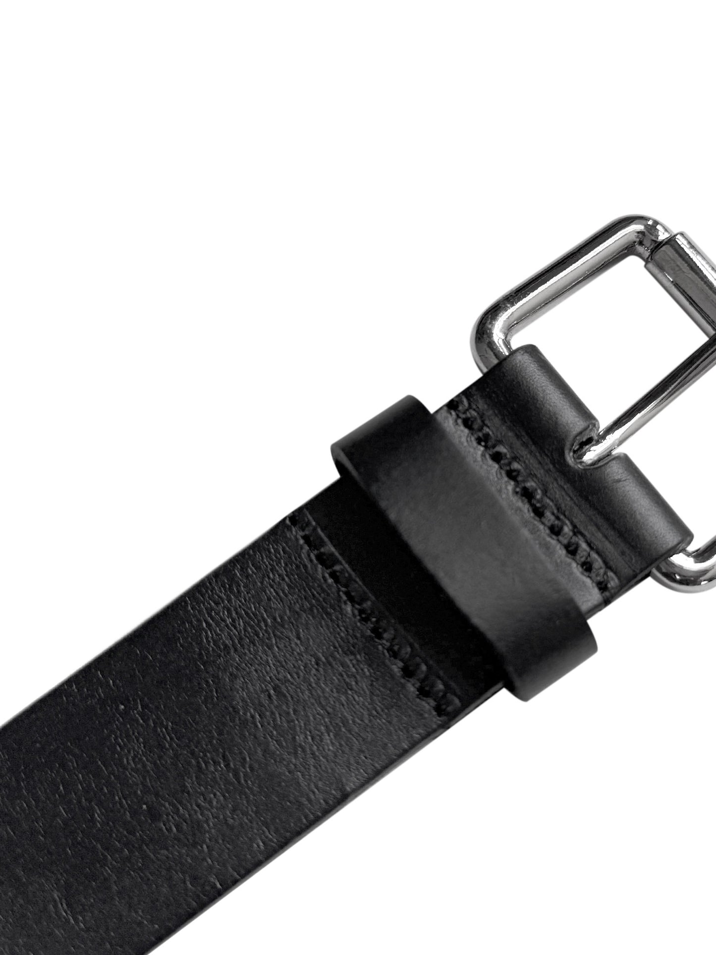 TREE BARK TEXTURED RIVET BELT