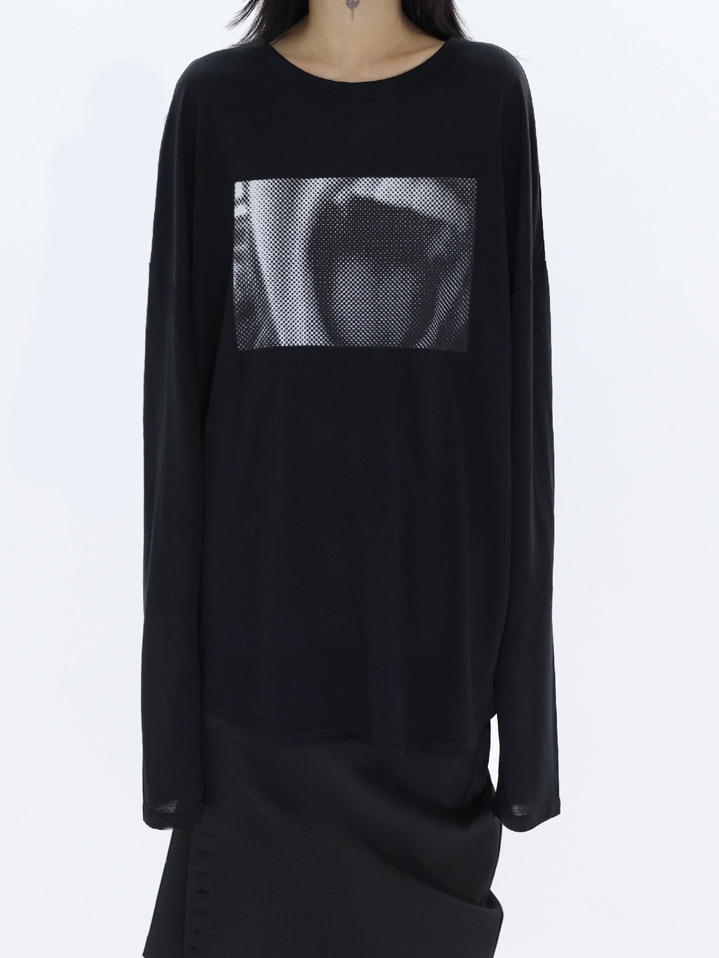 SILENT SHOUT SHEER COVER SHIRT