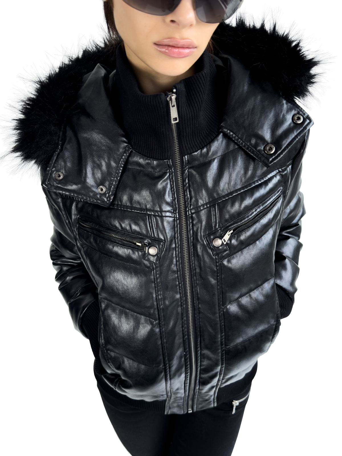 FROSTLINE FUR HOOD DOWN JACKET