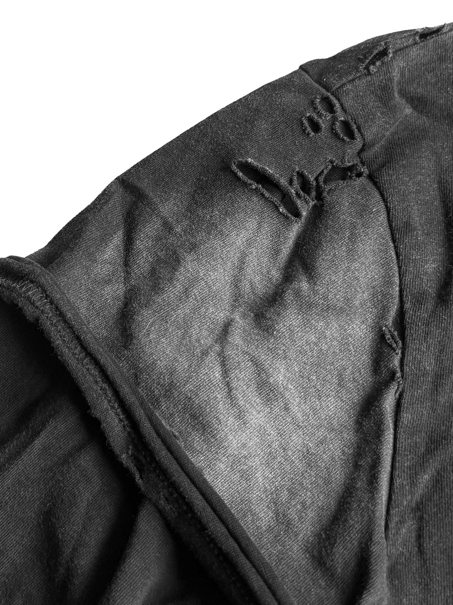 SPRAY WASH LAYERED LONG TEE