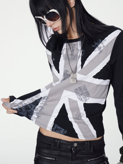 UNDERGROUND FLAG PATCH SLIM TOP