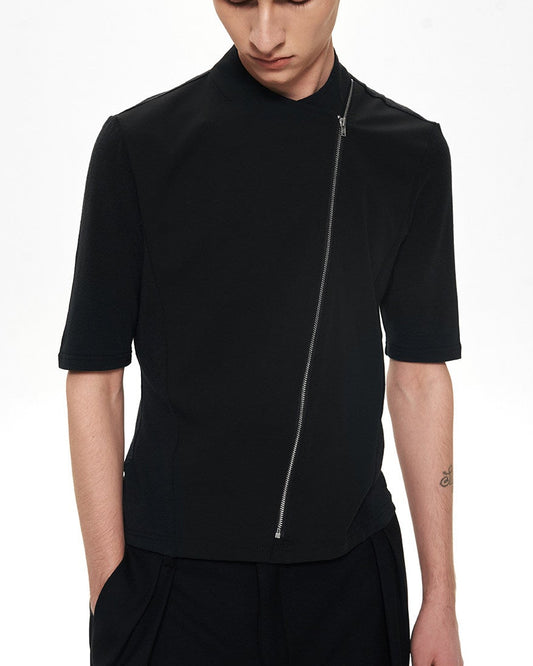 SHADOW PANEL SHORT SHIRT