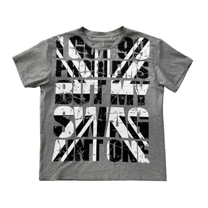 SWAGLIFE SLOGAN SHORT TEE