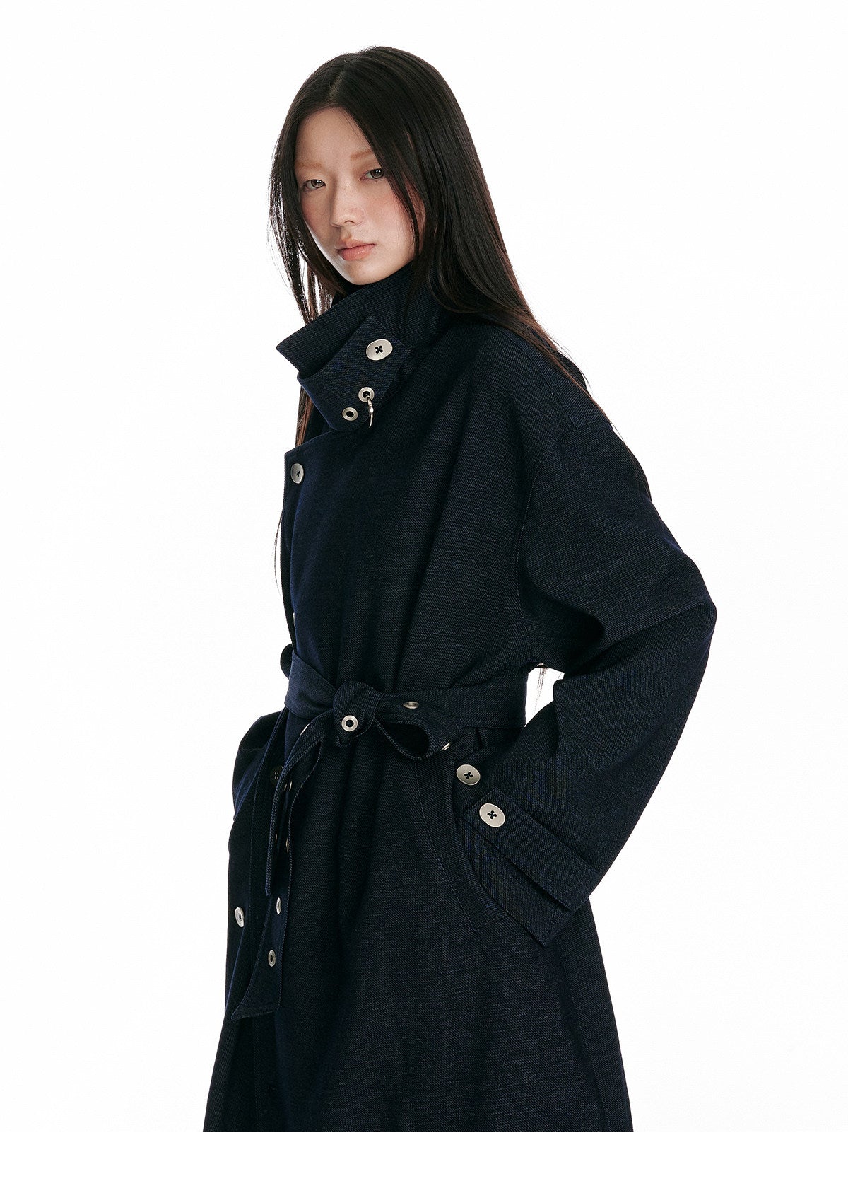 DOUBLE BREASTED NAVAL TRENCH