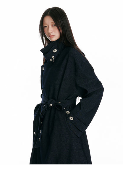 DOUBLE BREASTED NAVAL TRENCH