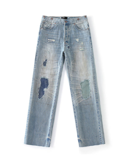 MELANCHOLY PARIS BUCKLE JEANS