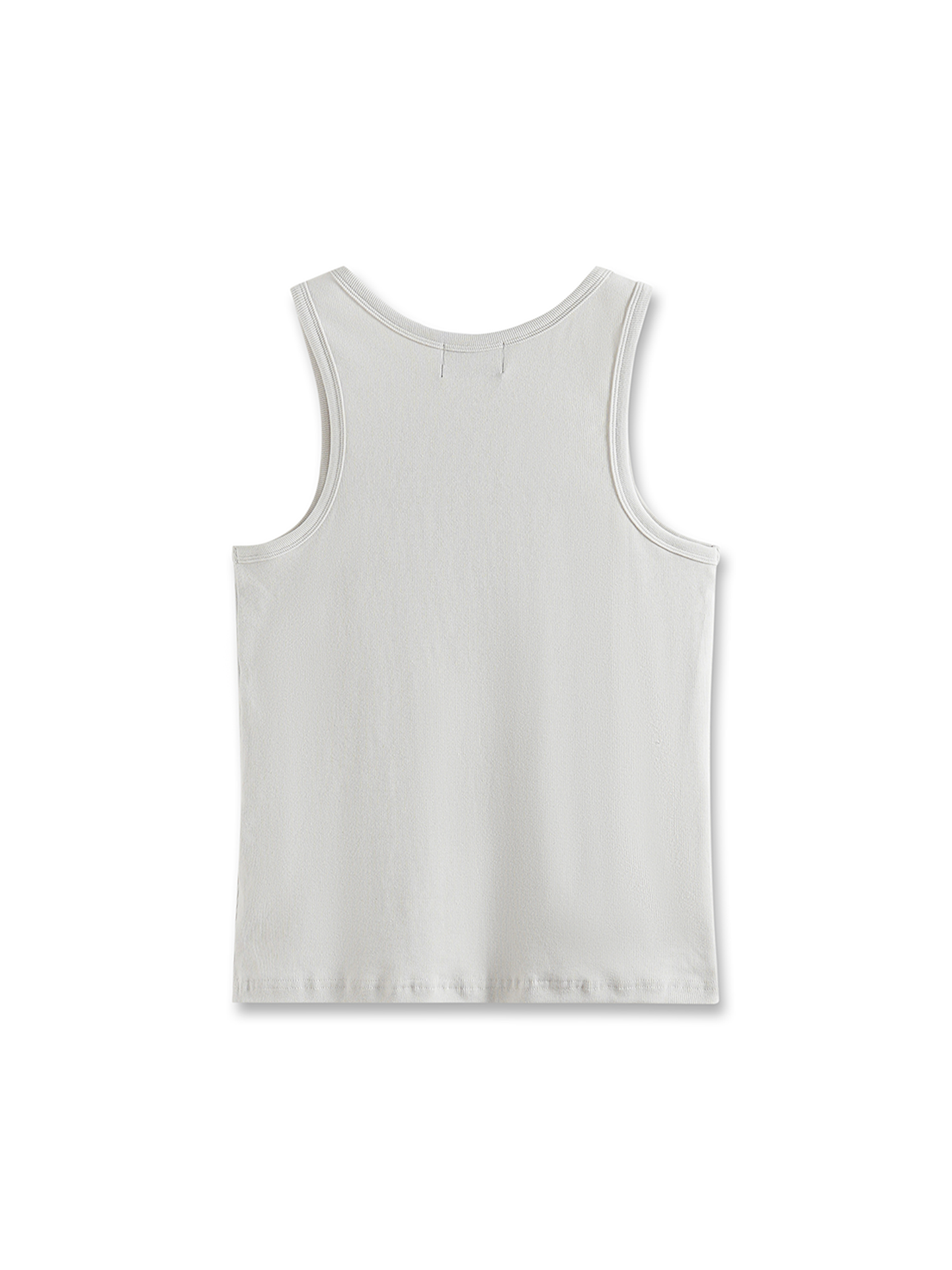 DAGGER GRAPHIC RIBBED TANK