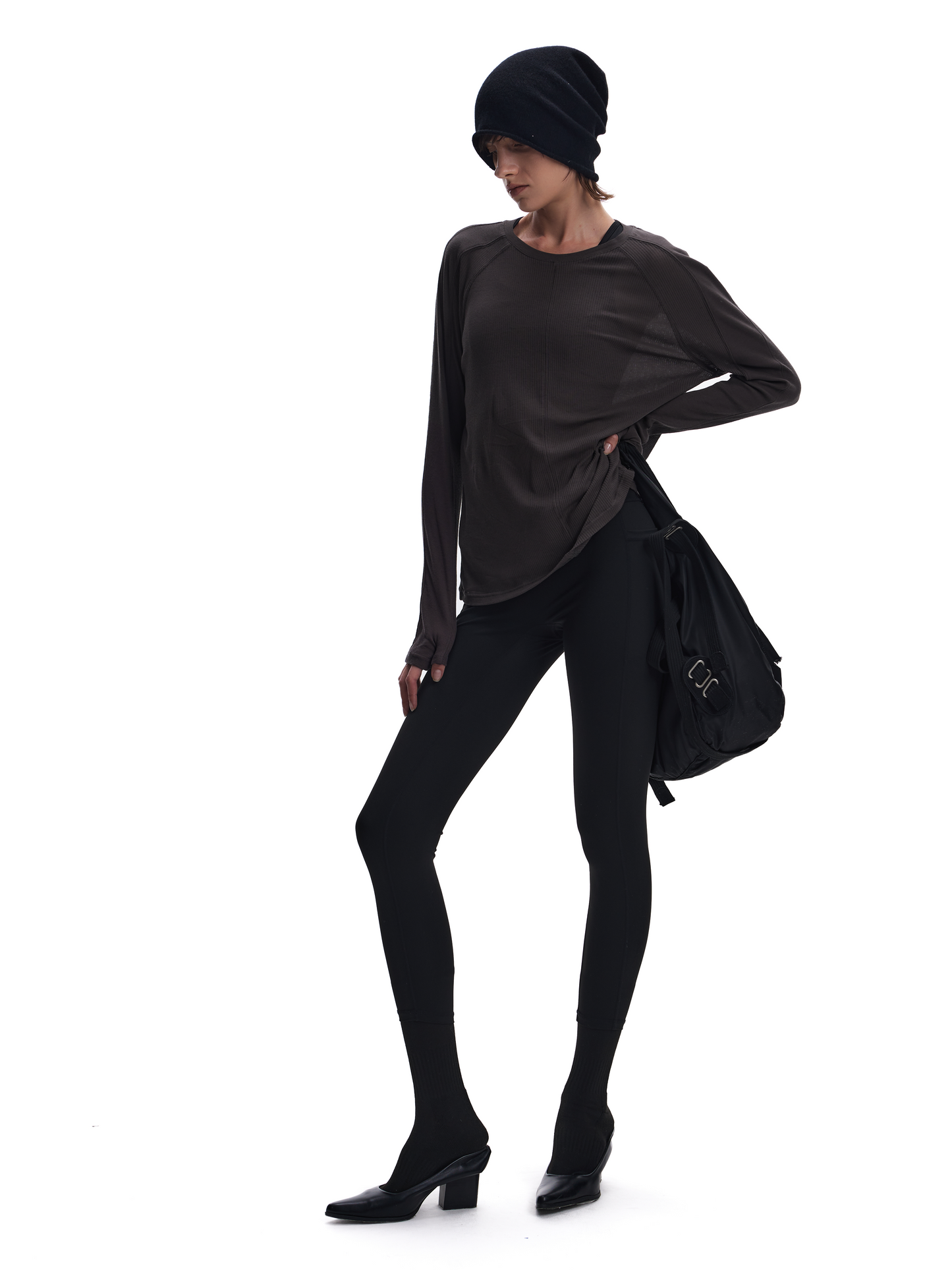 CRACKED SHEER KNIT CARDIGAN