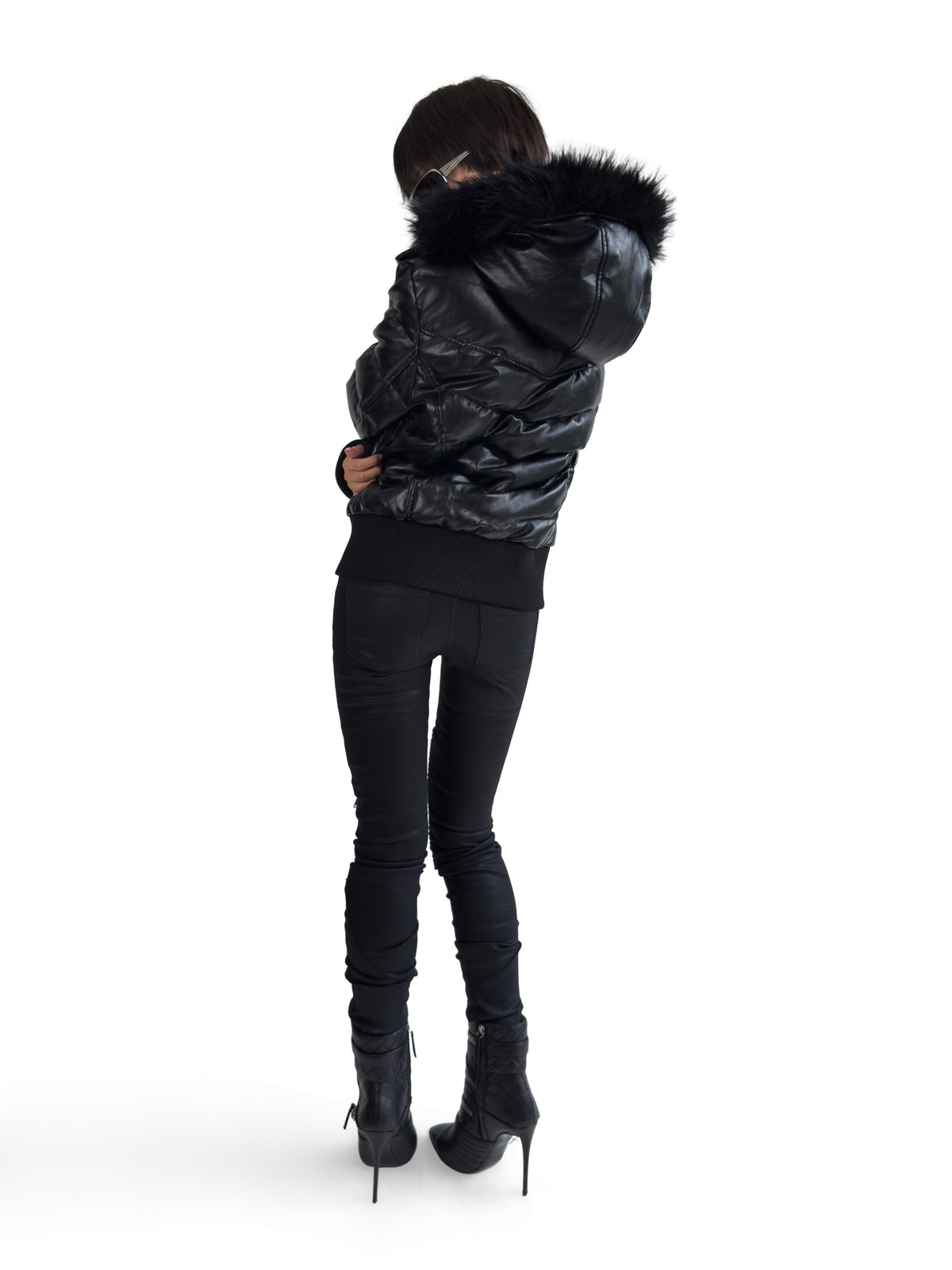 FROSTLINE FUR HOOD DOWN JACKET