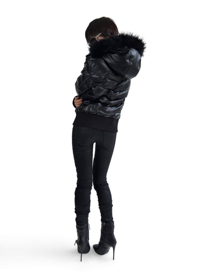 FROSTLINE FUR HOOD DOWN JACKET
