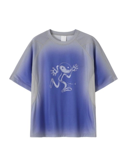 RUNNING TAIJI MESH SPORTS TEE