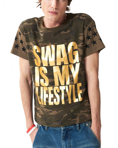 SWAGLIFE BRONZE CAMO STAR TEE