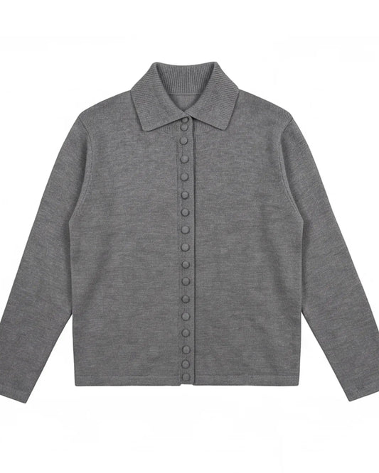 FLORAL TEXTURED ZIP COLLAR PULLOVER