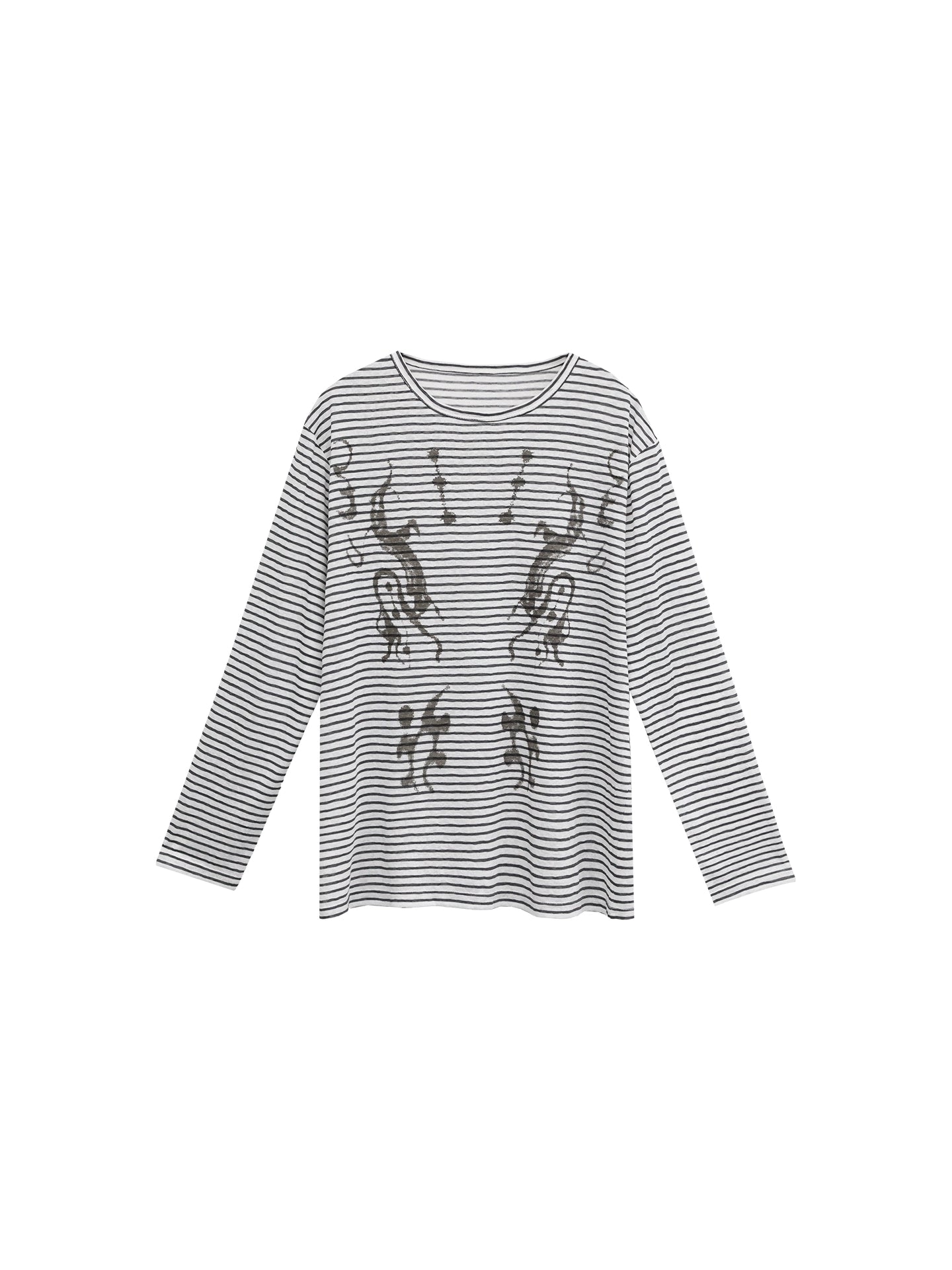STRIPED LIGHTWEIGHT SUNSCREEN SHIRT