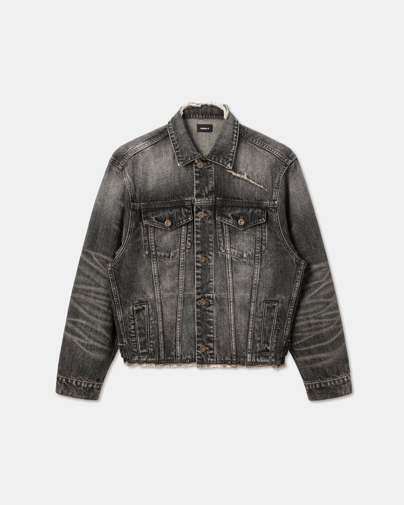 RUINED HEM BOXY DENIM