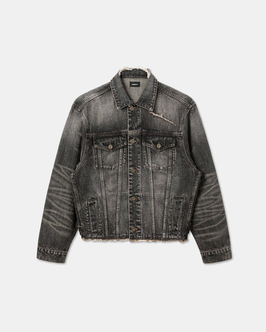 RUINED HEM BOXY DENIM