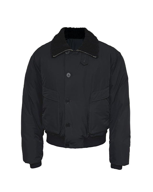 FUR COLLAR PADDED DOWN JACKET