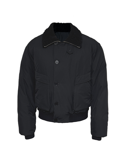 FUR COLLAR PADDED DOWN JACKET