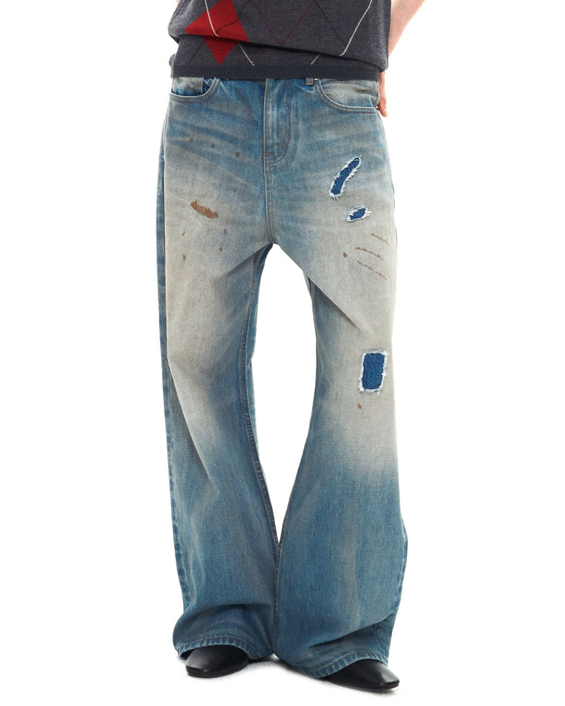 MISTY FADED STRAIGHT DENIM