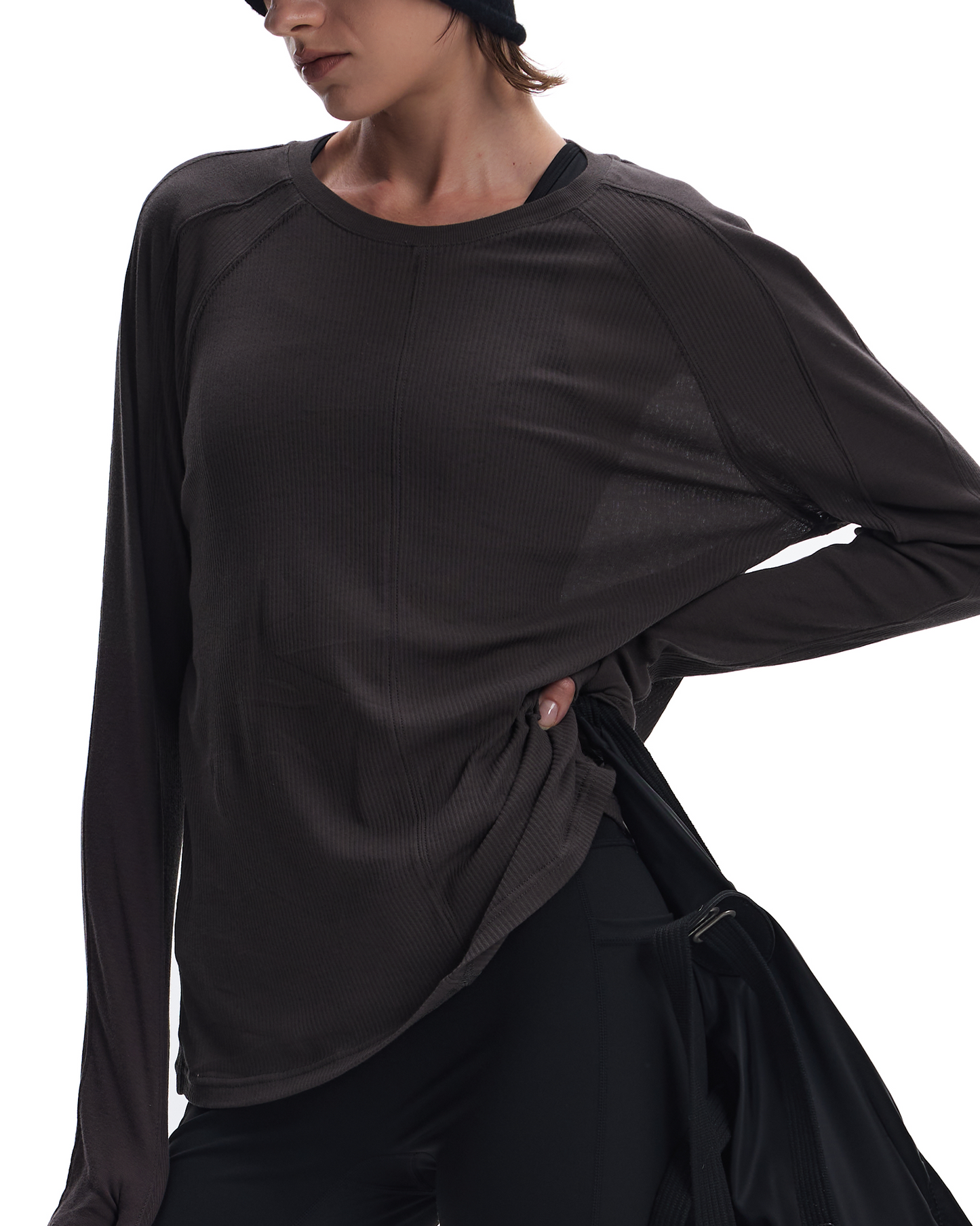 CRACKED SHEER KNIT CARDIGAN