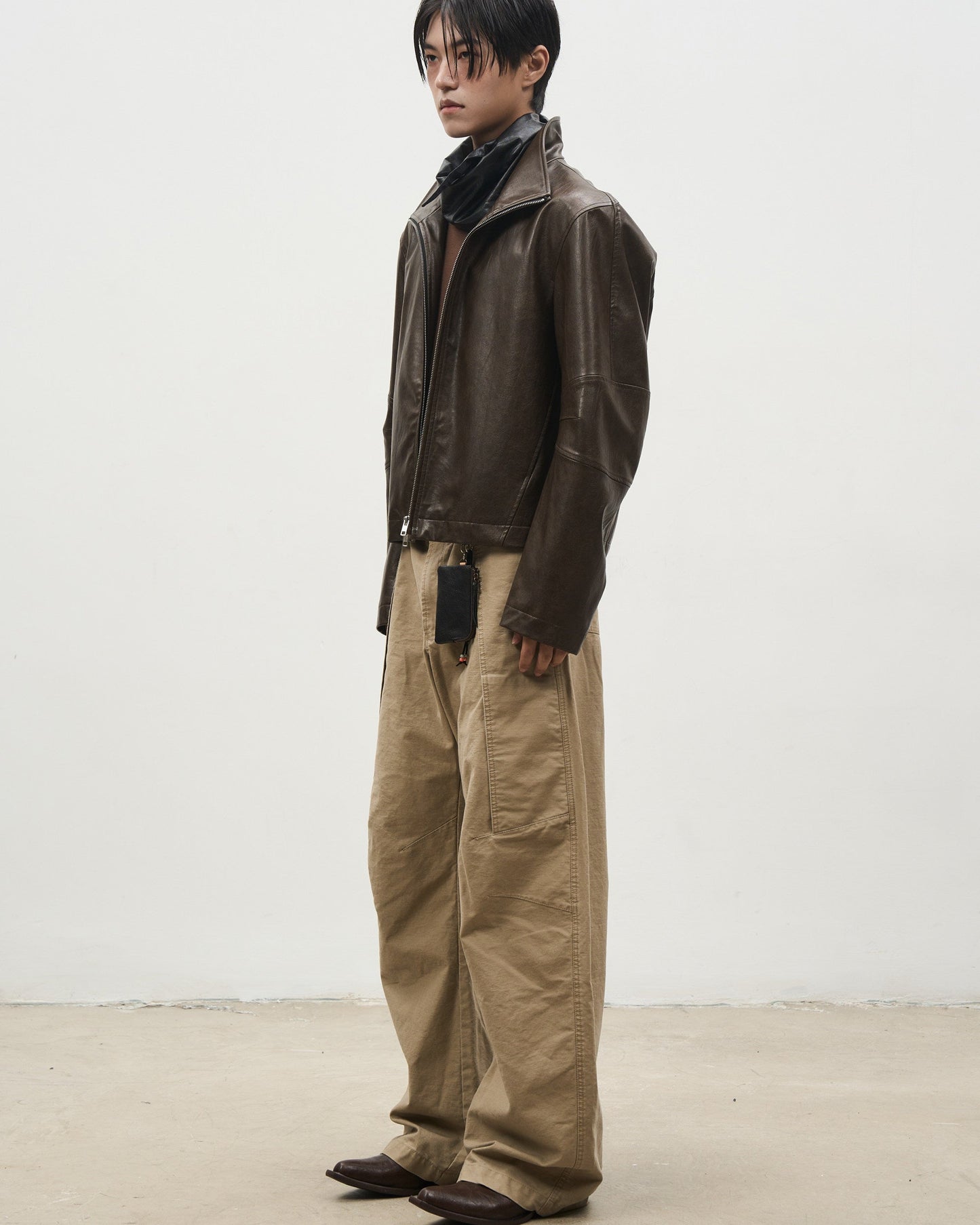 SICKLE CURVE A-LINE PANTS