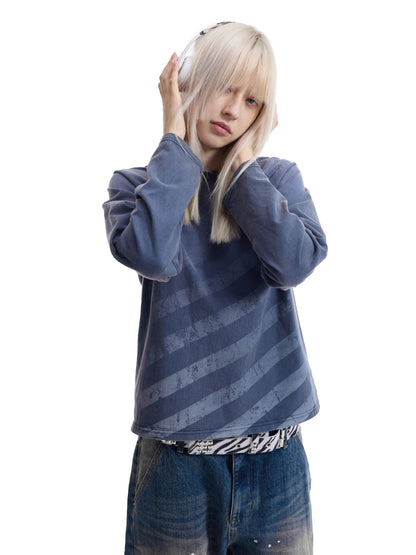 FADED NAVY STAR LONGSLEEVE