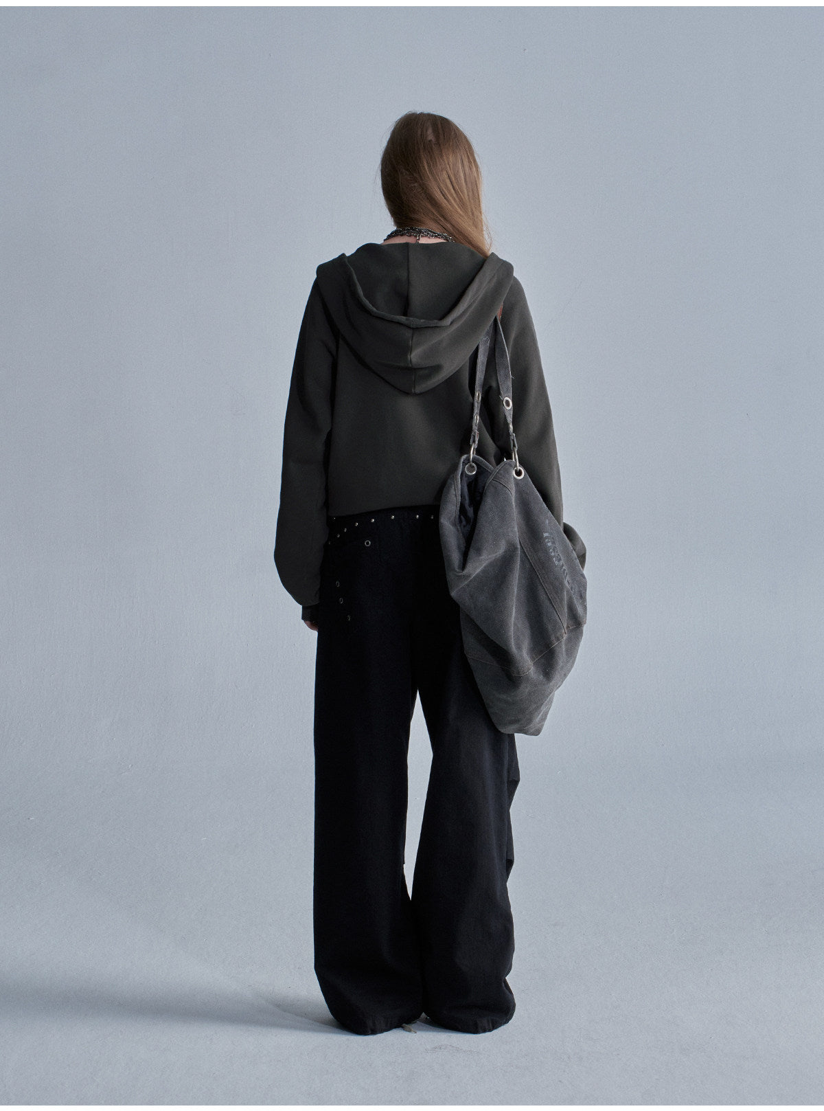SPLIT ZIP RAGLAN TERRY SWEATSHIRT