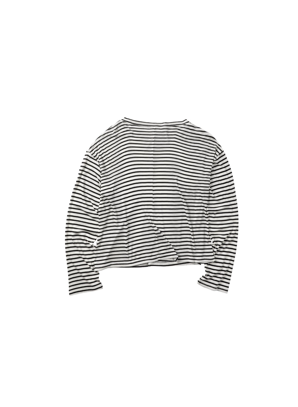 TENCEL WOOL BLEND STRIPED KNIT