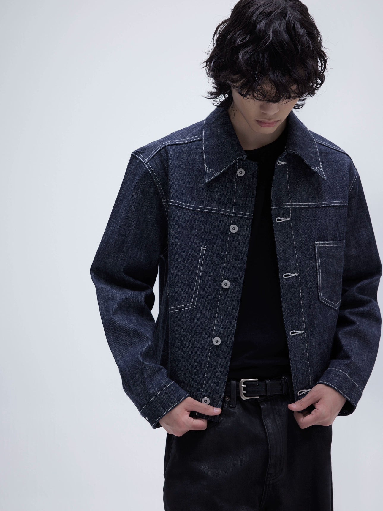 13.5OZ SELVEDGE DENIM JACKET