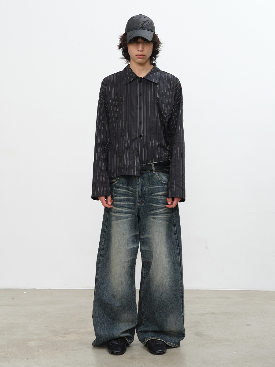 13OZ LIGHTNING STRAIGHT JEANS