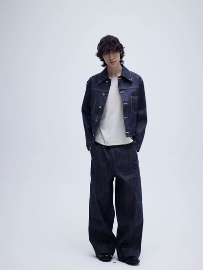 13.5OZ SELVEDGE DENIM JACKET