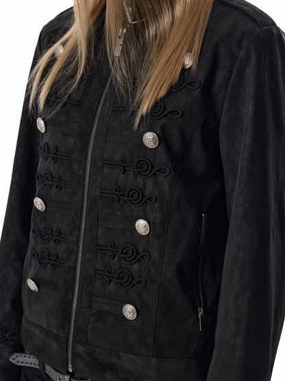 DARK IMPERIAL EMBROIDERED NAPOLEON JACKET
