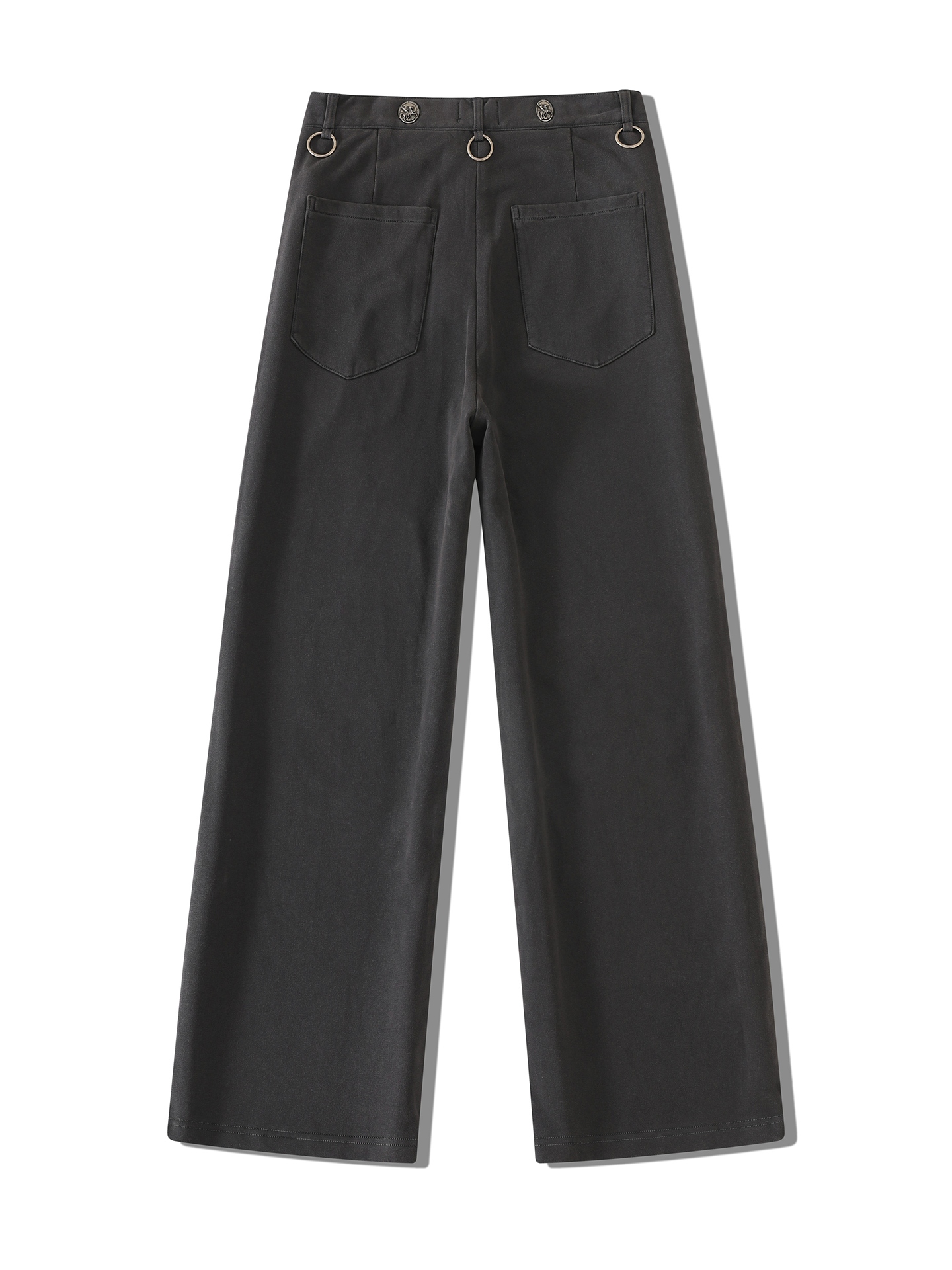 WASHED CONTRAST STITCH SWEATPANTS