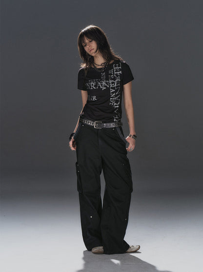 RIVET PANEL MULTI POCKET CARGO
