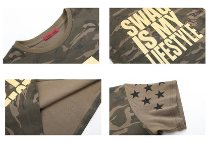 SWAGLIFE BRONZE CAMO STAR TEE