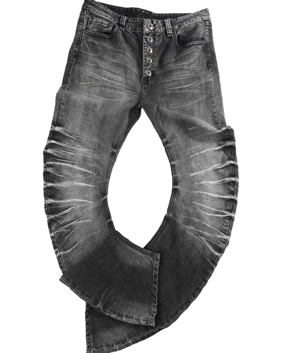 ICE BLUE WHISKER CUTLASS JEANS